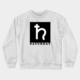 Weekdays Saturday Crewneck Sweatshirt